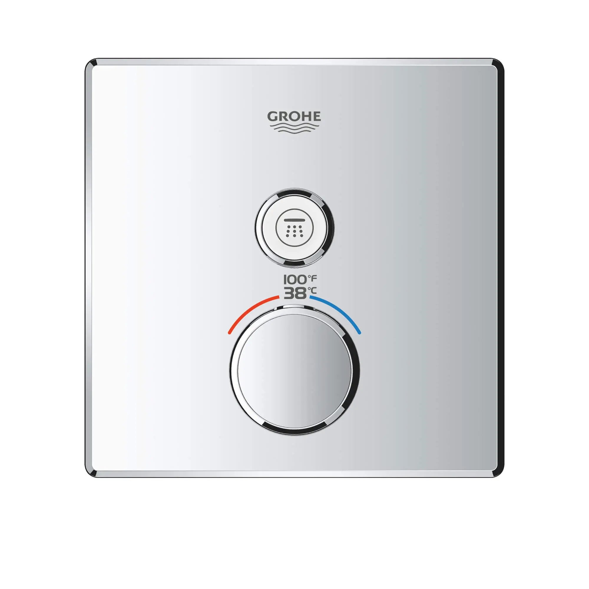 GrohTherm SmartControl Garniture de valve thermostatique à fonction double // GRAPHITE DUR // 1383_29140000-single-function-thermostatic-trim-with-control-module-enviro-2_0_CDNwebp.webp