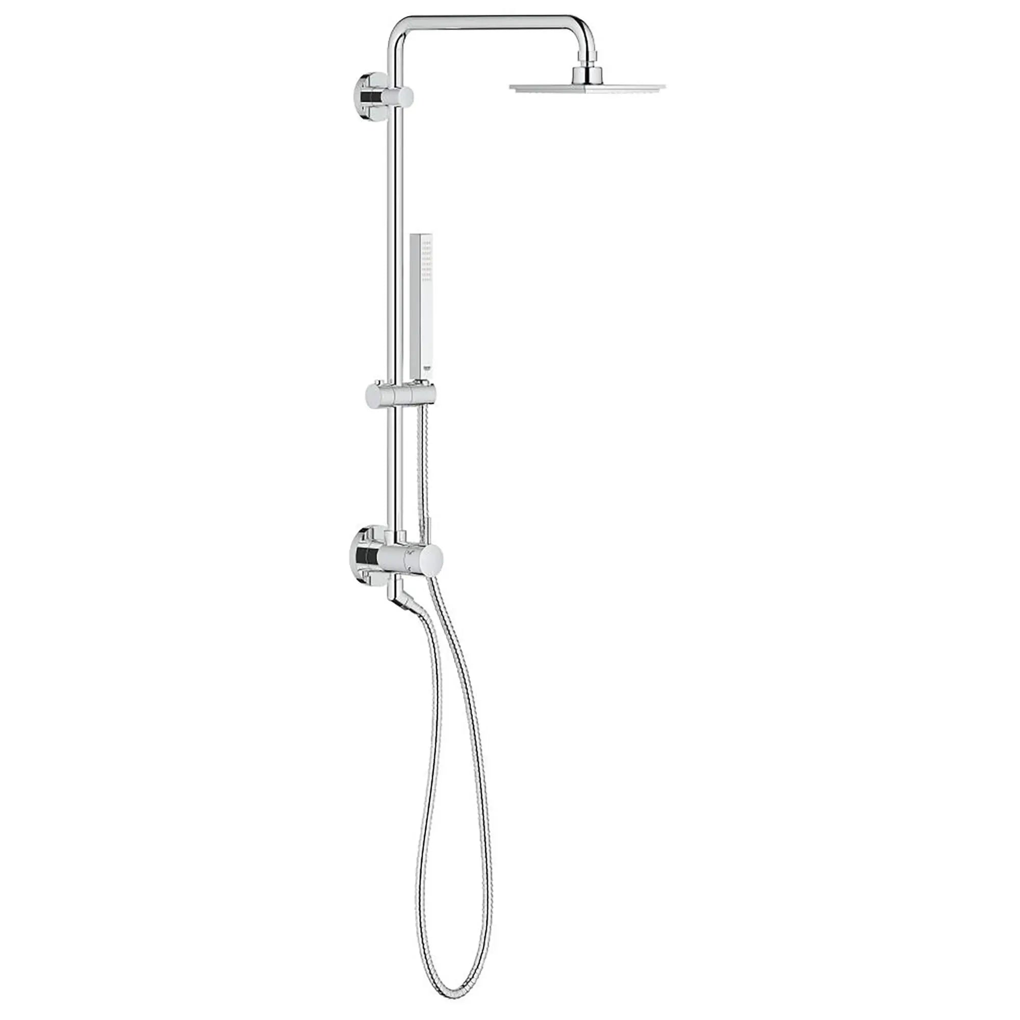 Système de douche // CHROME STARLIGHT GROHE // 13861_26124000-Retro-fit_150-Shower_System_0_CDNwebp.webp
