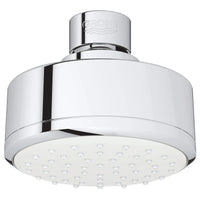 [26366001] 100 Shower Head, 4" - 1 Spray, 1.75 GPM (6.6 L/min) - GROHE StarLight Chrome