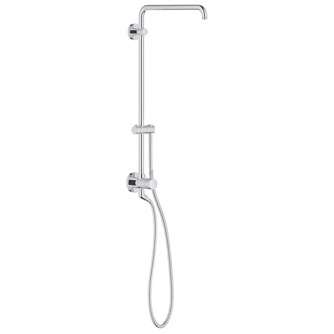 GROHE Retro-Fit Système de douche nu de 25 po - Chrome StarLight GROHE