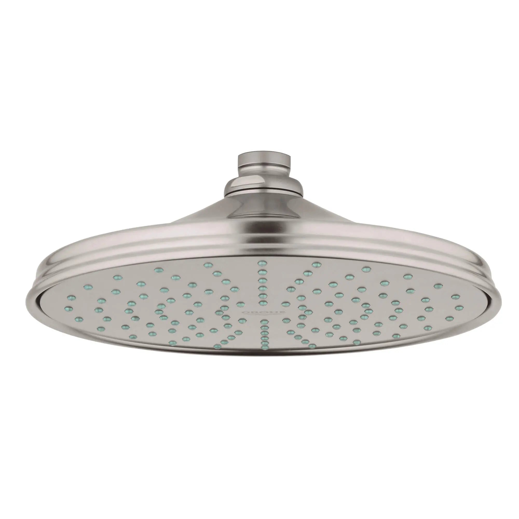Rainshower Rustic 210 Pomme de douche - 1 jet d’aspersion // NICKEL BROSSÉ INFINITYFINISH // 13921_26474en0-rainshower-rustic-210-shower-head-1-spray-brushed-nickel-infinityfinish_0_CDNwebp.webp