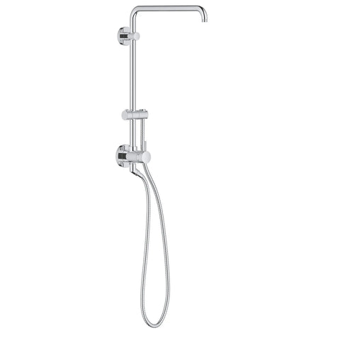 GROHE Retro-Fit Système de douche nu de 18 po - Chrome StarLight GROHE