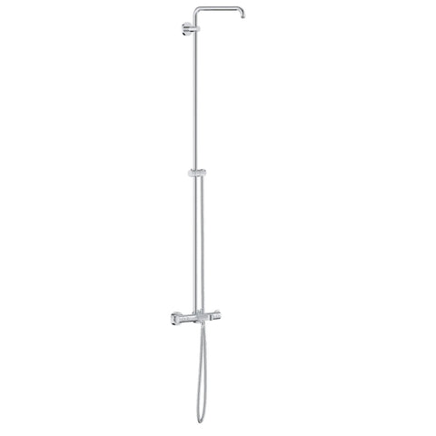 Euphoria Système de douche thermostatique pour baignoire/douche - Chrome StarLight GROHE
