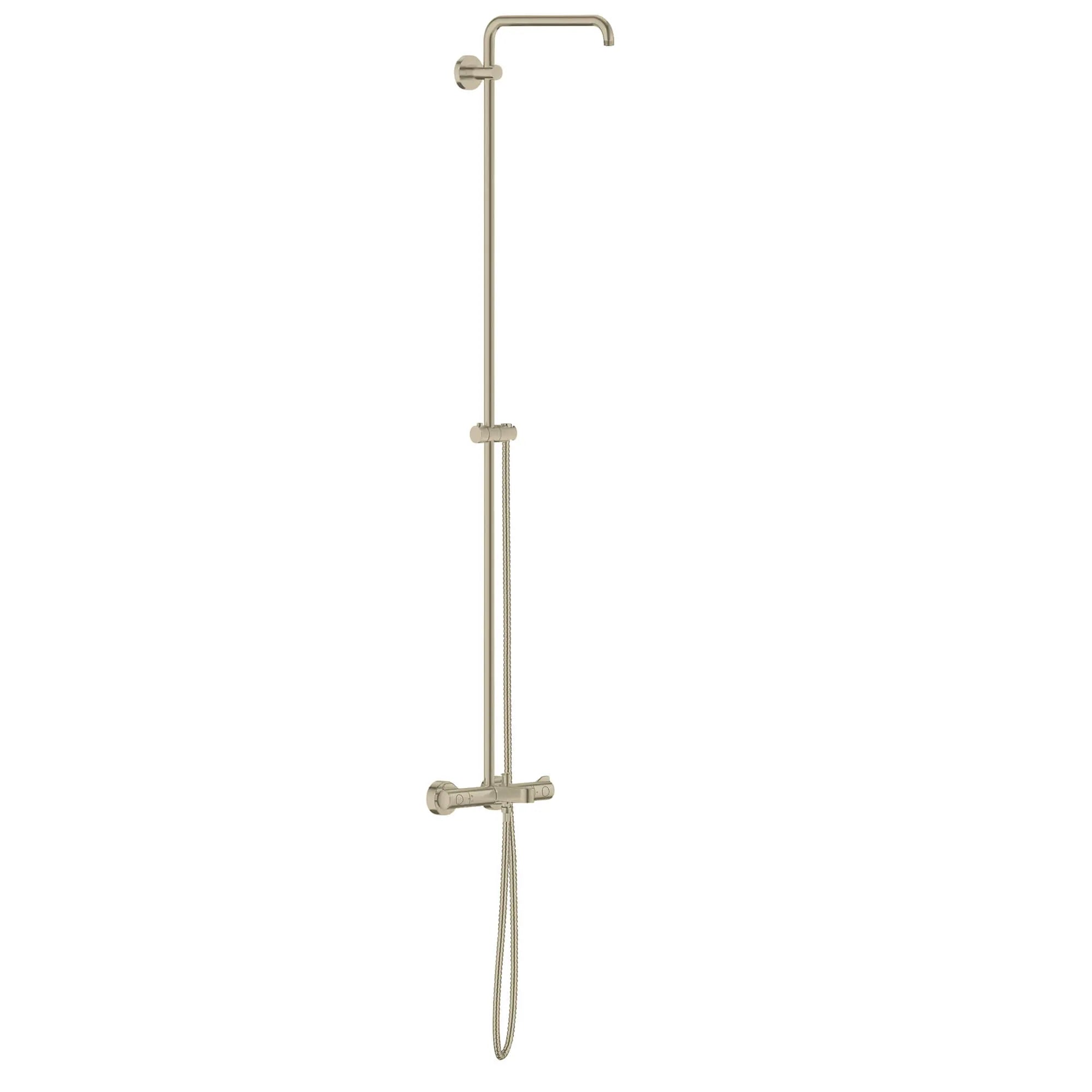 Euphoria Système de douche thermostatique pour baignoire/douche // NICKEL BROSSÉ INFINITYFINISH // 13936_26490en0-euphoria-system-shower-system-with-bath-thermostat-for-wall-mount-brushed-nickel-infinityfinish_0_CDNwebp.webp