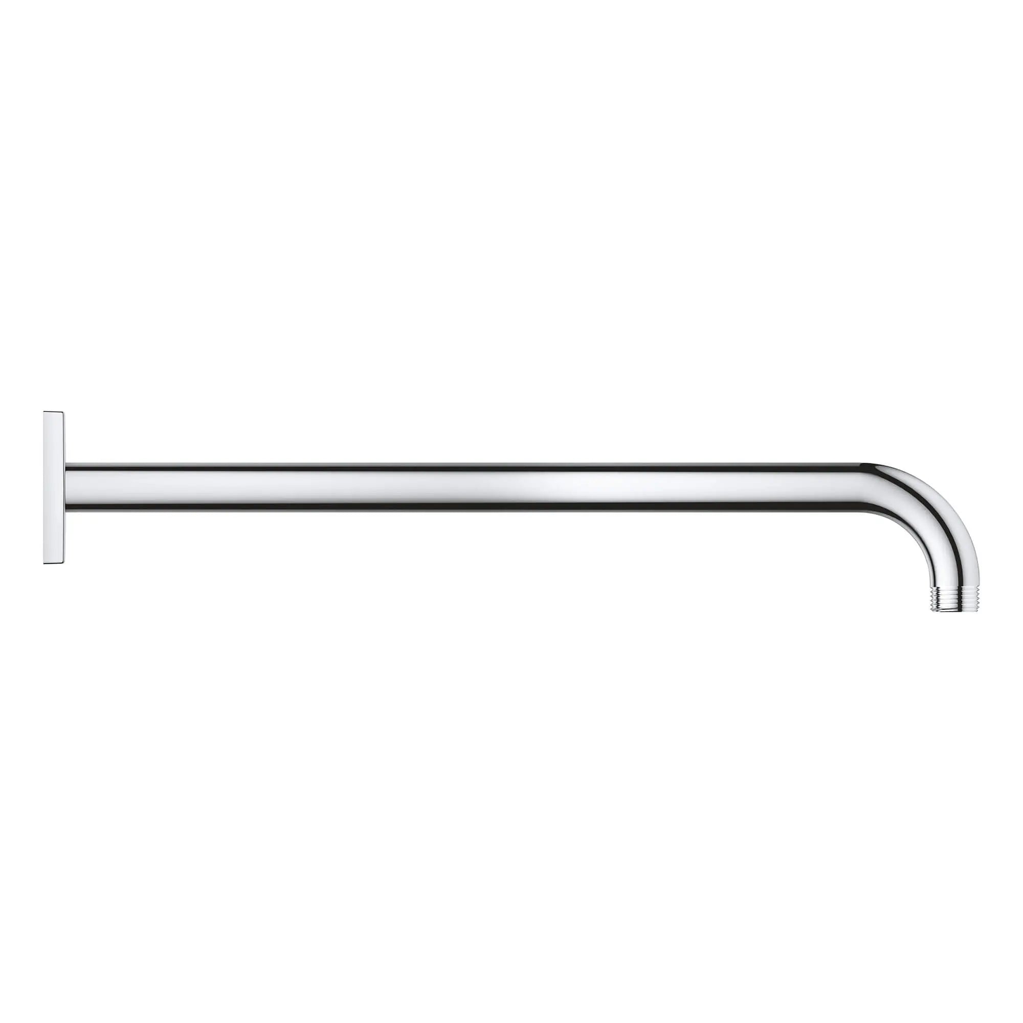 Rainshower Bras de douche de 15 po avec bride carrée // CHROME STARLIGHT GROHE // 13997_26632000-rainshower-16-inch-shower-arm-starlight-chrome-2_0_CDNwebp.webp