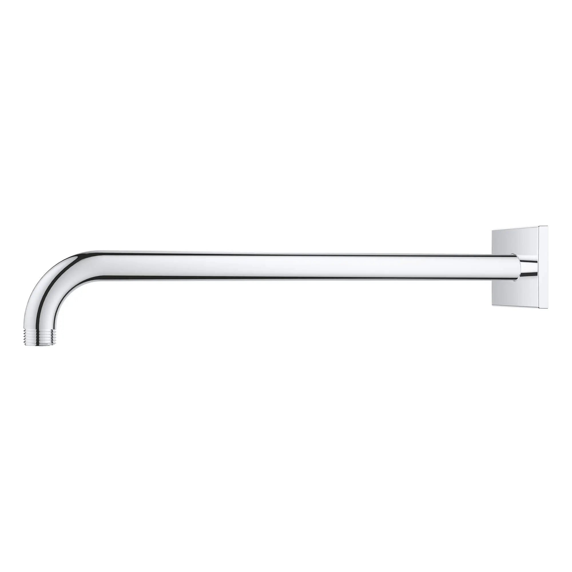 Rainshower Bras de douche de 15 po avec bride carrée // CHROME STARLIGHT GROHE // 14000_26632000-rainshower-16-inch-shower-arm-starlight-chrome-3_0_CDNwebp.webp