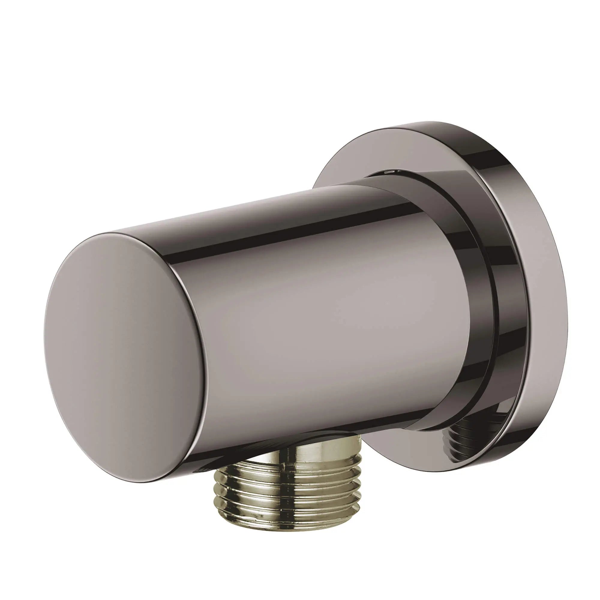 Rainshower Raccord mural // GRAPHITE DUR // 14010_26635a00-rainshower-shower-wall-union-12-inch-hard-graphite-2_0_CDNwebp.webp