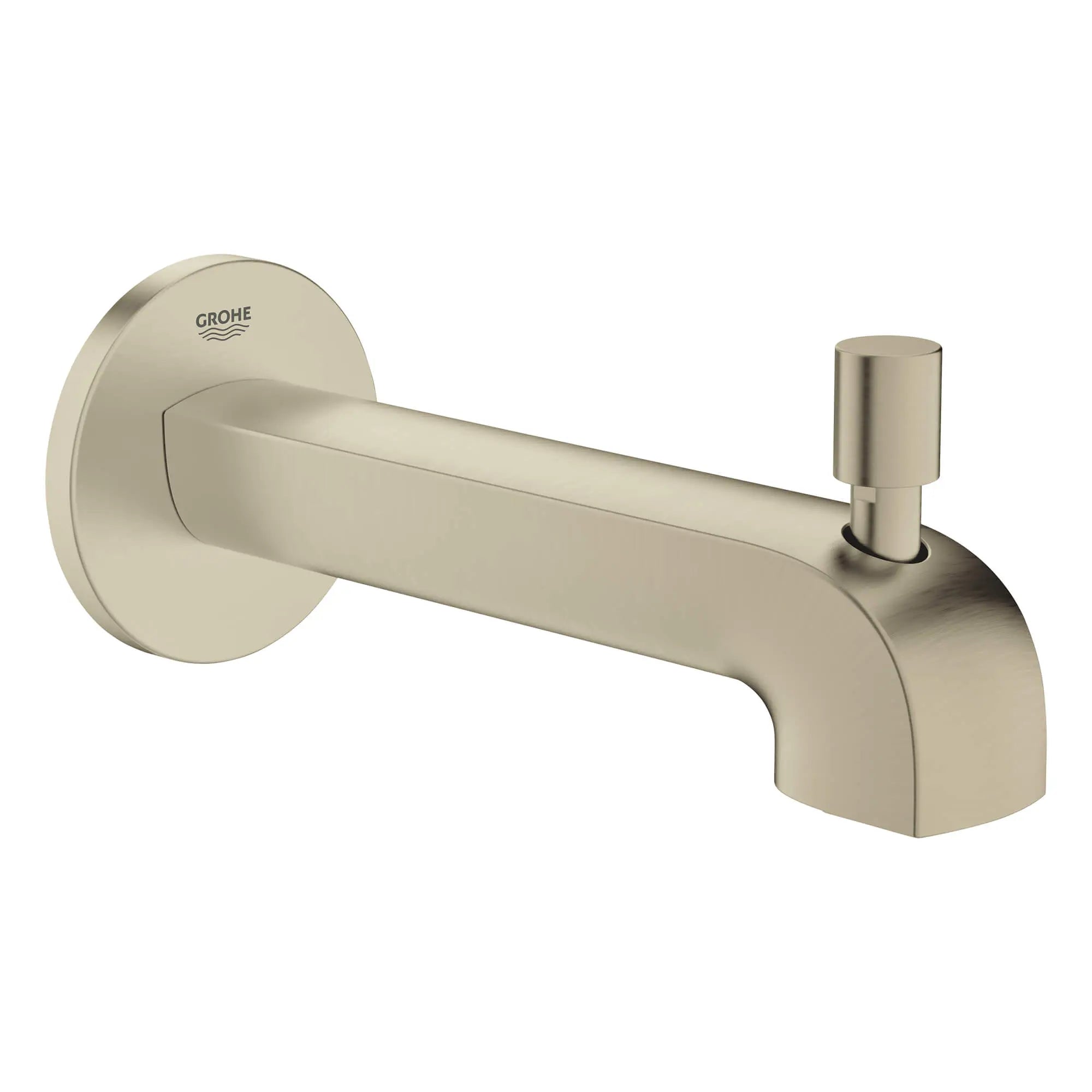 Bec de baignoie avec inverseur // NICKEL BROSSÉ INFINITYFINISH // 14015_26637en0-defined-diverter-tub-spout-brushed-nickel-infinityfinish_0_CDNwebp.webp