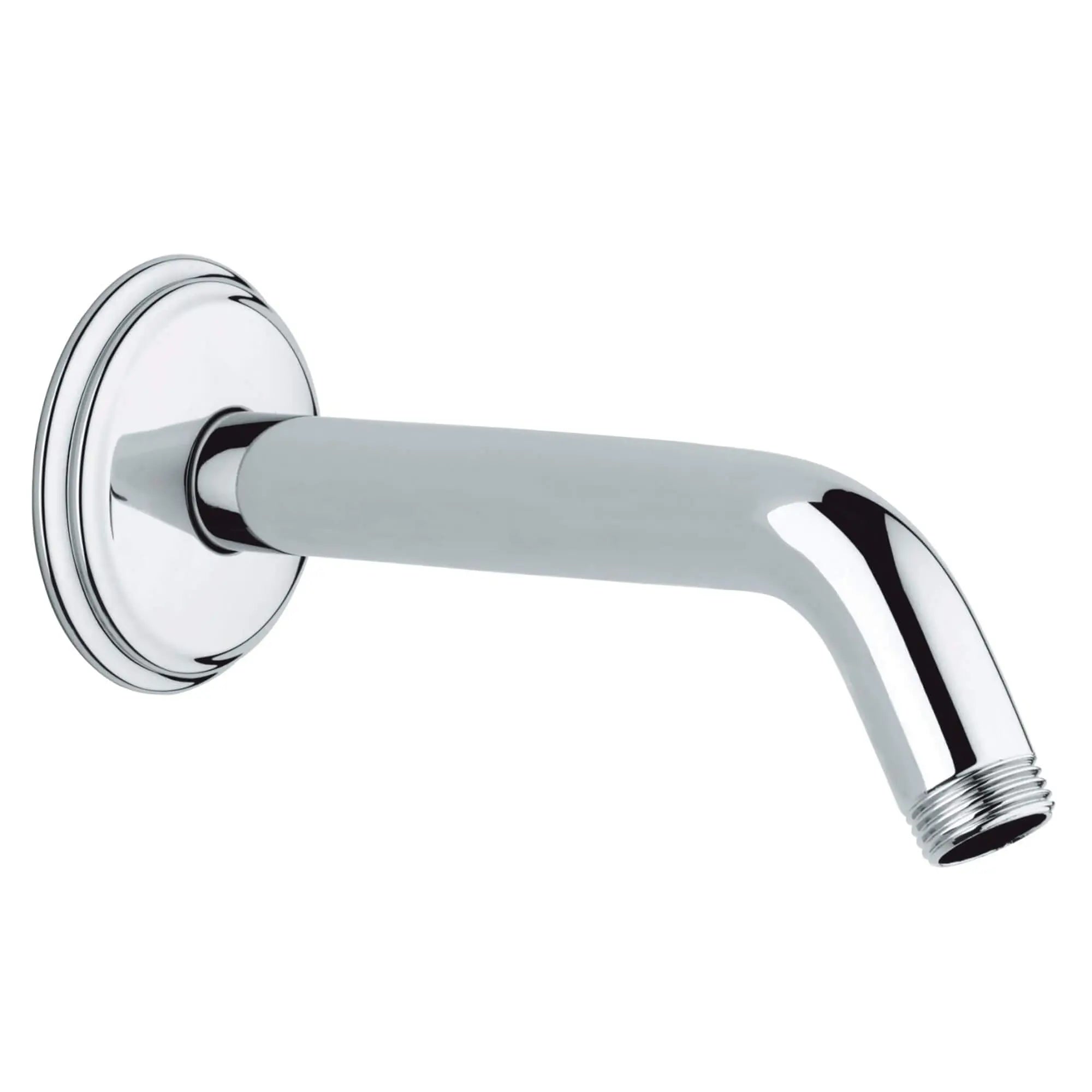 Geneva Bras de douche de 6 ¼ po avec bride // CHROME STARLIGHT GROHE // 14040_27012000-Geneva-Shower_Arm_0_CDNwebp.webp
