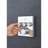 [29142000] Triple Function Thermostatic Valve Trim - GROHE StarLight Chrome