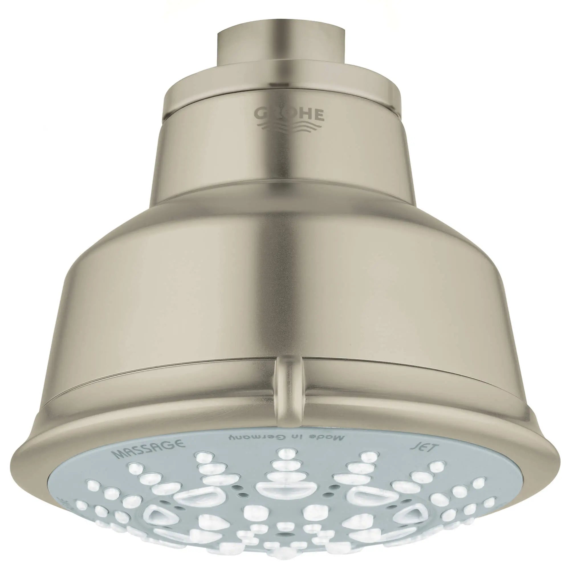 Relexa Rustic 100 Pomme de douche - 5 jets d’aspersion // NICKEL BROSSÉ INFINITYFINISH // 14079_27126en1-relexa-rustic-100-five-shower-head-5-sprays-brushed-nickel-infinityfinish_0_CDNwebp.webp