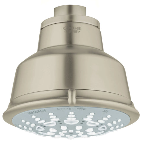 Relexa Rustic 100 Pomme de douche - 5 jets d’aspersion - Nickel brossé InfinityFinish