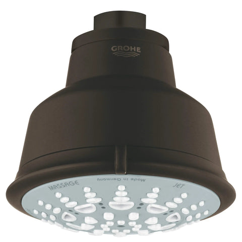 Relexa Rustic 100 Pomme de douche - 5 jets d’aspersion - Bronze huilé