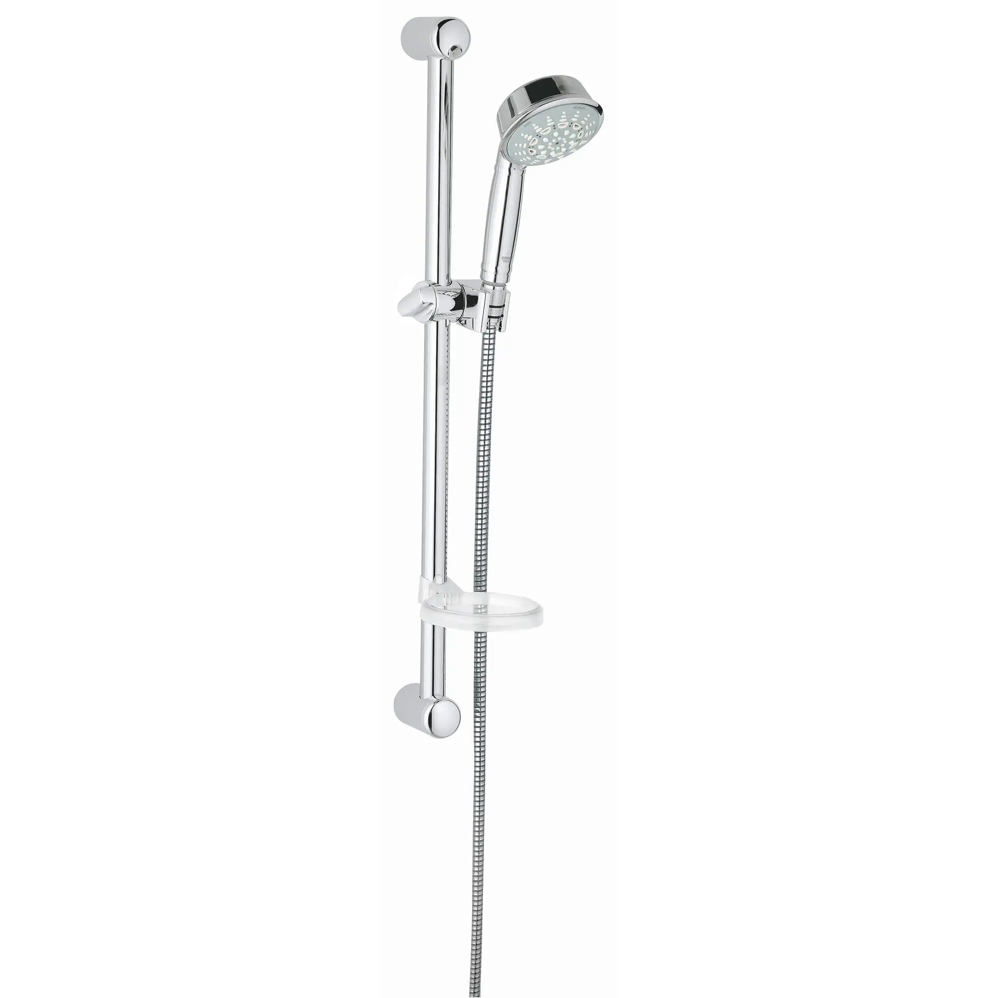 Ensemble de douche 5 jets // CHROME STARLIGHT GROHE // 14098_27142000-relexa-rustic-100-shower-system-starlight-chrome_0_CDNwebp.webp