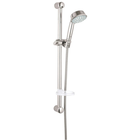 Ensemble de douche 5 jets - Nickel poli  InfinityFinish