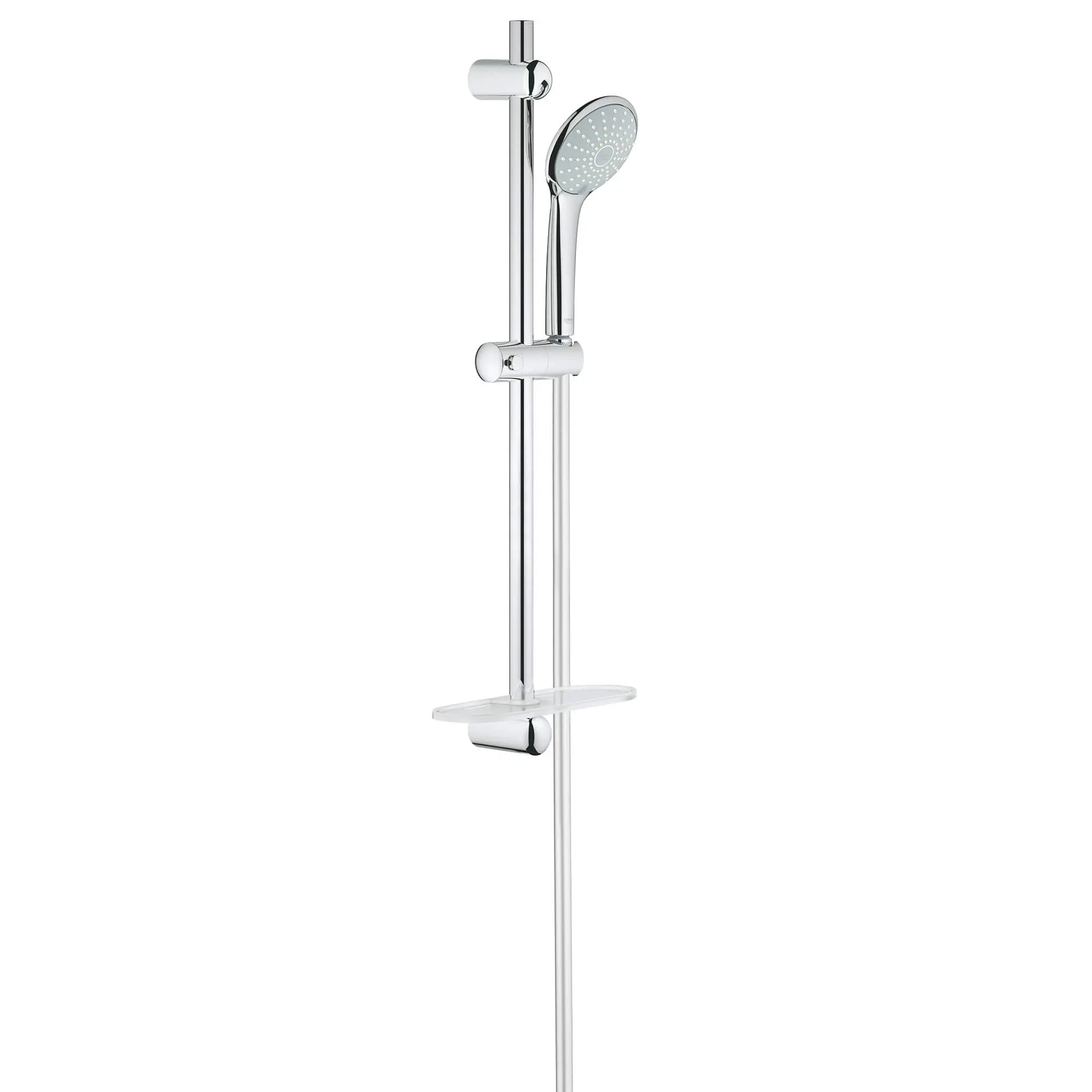 Euphoria 110 Duo Ensemble de douche – 2 jets d’aspersion // CHROME STARLIGHT GROHE // 14131_27242001-euphoria-110-duo-shower-rail-set-2-sprays-starlight-chrome_0_CDNwebp.webp