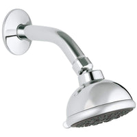 [27291000] 90 Trio Shower Head With Shower Arm, 3-1/2" - 3 Sprays, 2.5 gpm - GROHE StarLight Chrome