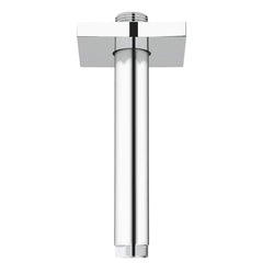 [27486000] 6" Ceiling Shower Arm With Square Flange - GROHE StarLight Chrome