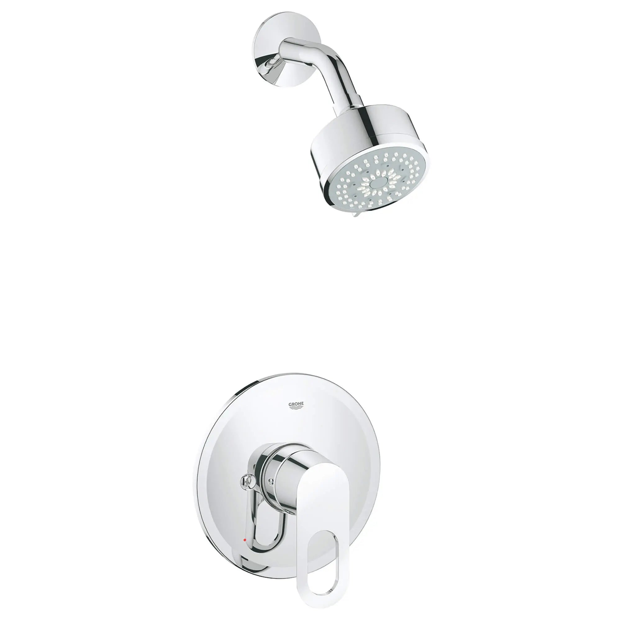 Ensemble douche // CHROME STARLIGHT GROHE // 14221_27547000-bauloop-shower-set-starlight-chrome_0_CDNwebp.webp