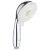 [27608001] 100 Hand Shower - 4 Sprays, 2.5 gpm - GROHE StarLight Chrome