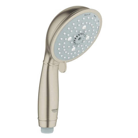 Pomme de douche à 4 modes de pulvérisation - Nickel brossé InfinityFinish