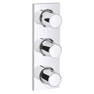 [27625000] Triple Volume Control Trim - GROHE StarLight Chrome