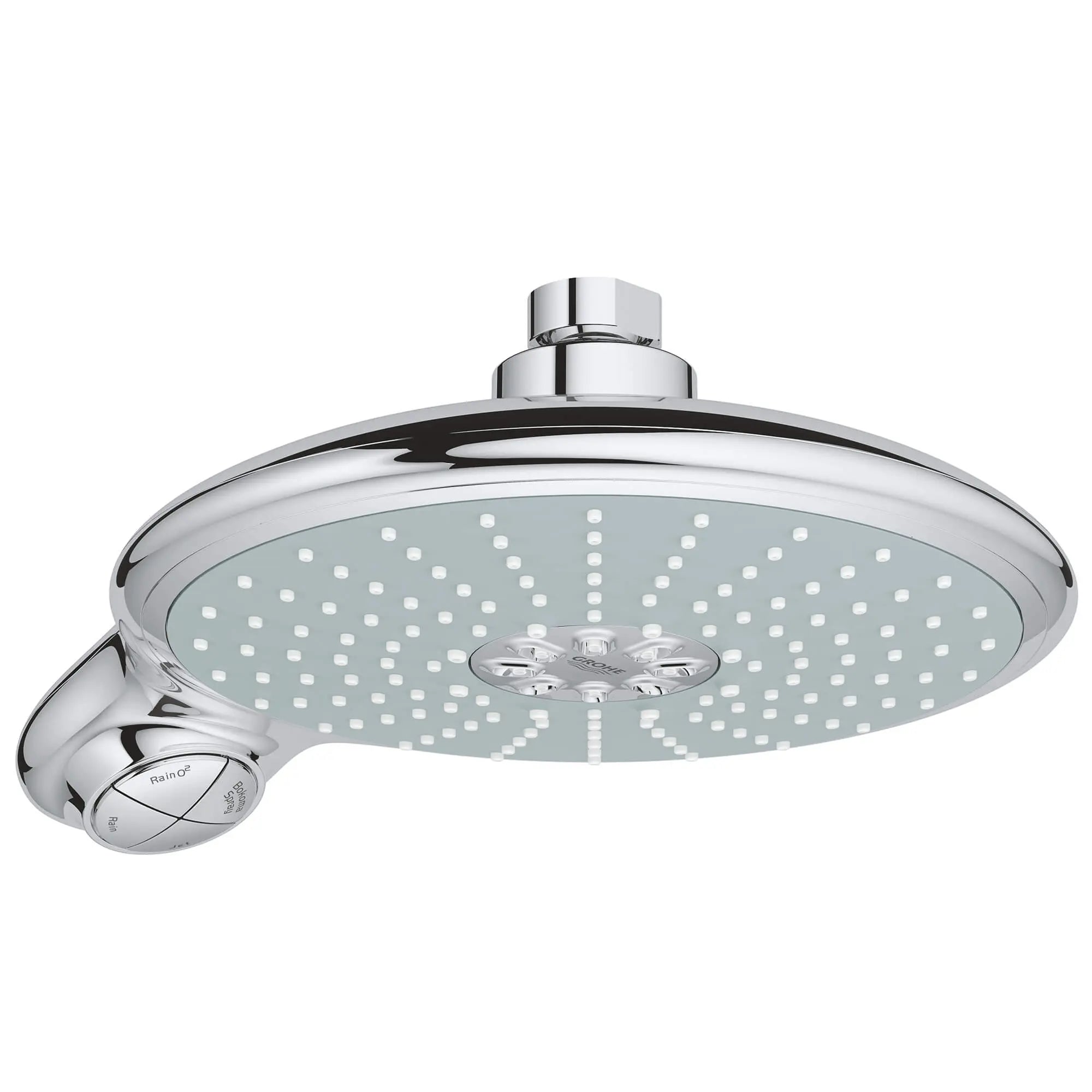 Power&Soul Contemporary 190 Pomme de douche - 4 jets d’aspersion // CHROME STARLIGHT GROHE // 14290_27767000-power-and-soul-190-head-shower-4_-sprays-starlight-chrome_0_CDNwebp.webp