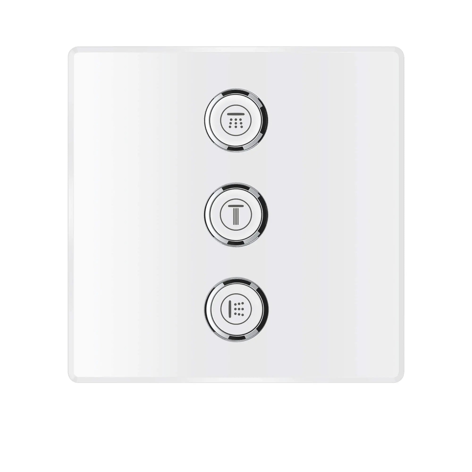 GrohTherm SmartControl Garniture de soupape de commande de débit triple // BLANC LUNAIRE // 1429_29158ls0-triple-volume-control-trim-enviro-2_0_CDNwebp.webp