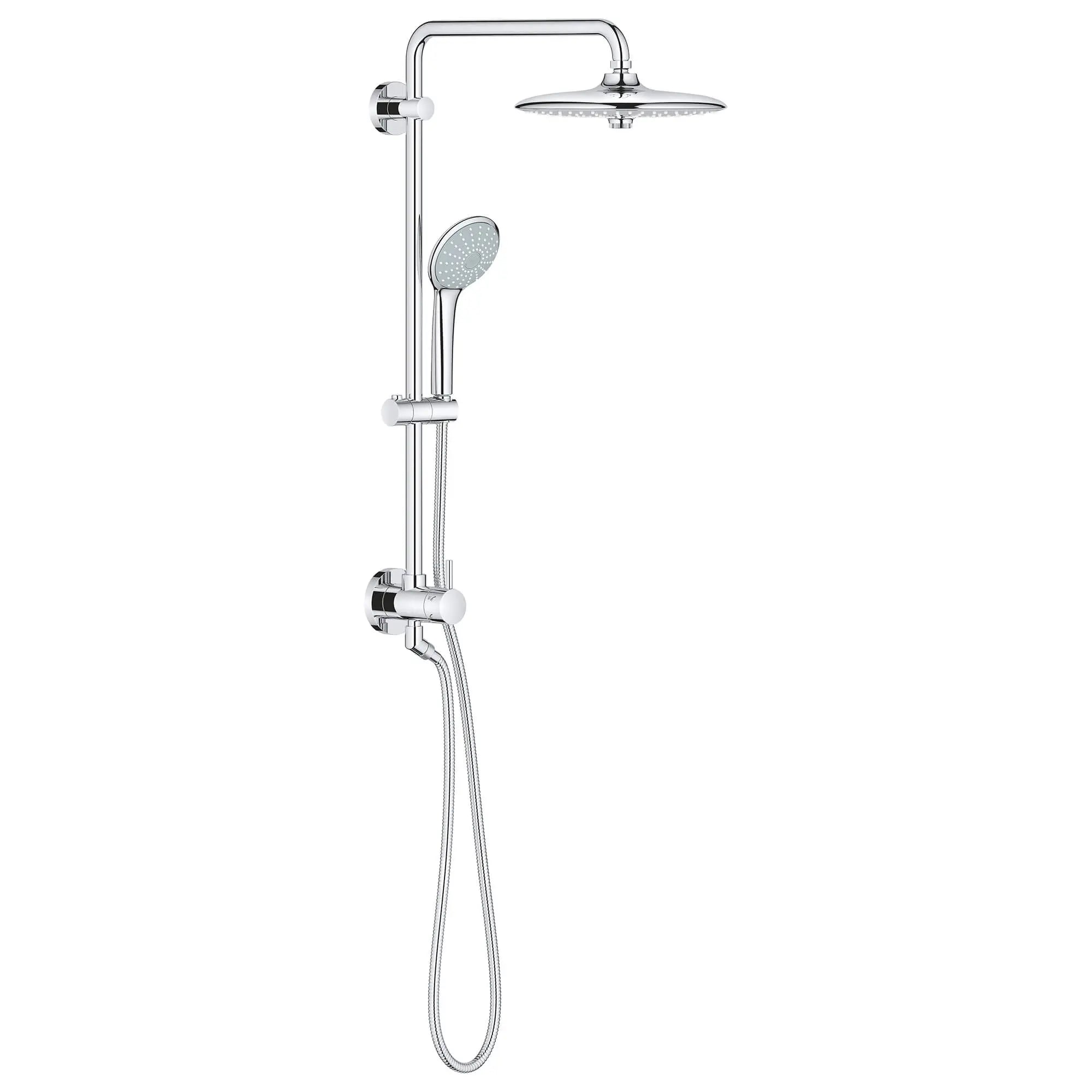Système de douche 260 de 25 po, 9,5 L/min (2,5 gpm) // CHROME STARLIGHT GROHE // 14334_27867001-retrofit-system-260-shower-system-starlight-chrome_0_CDNwebp.webp