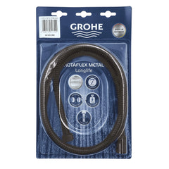 [28025ZB0] 69" Metal Longlife Twist-Free Shower Hose - GROHE StarLight Chrome