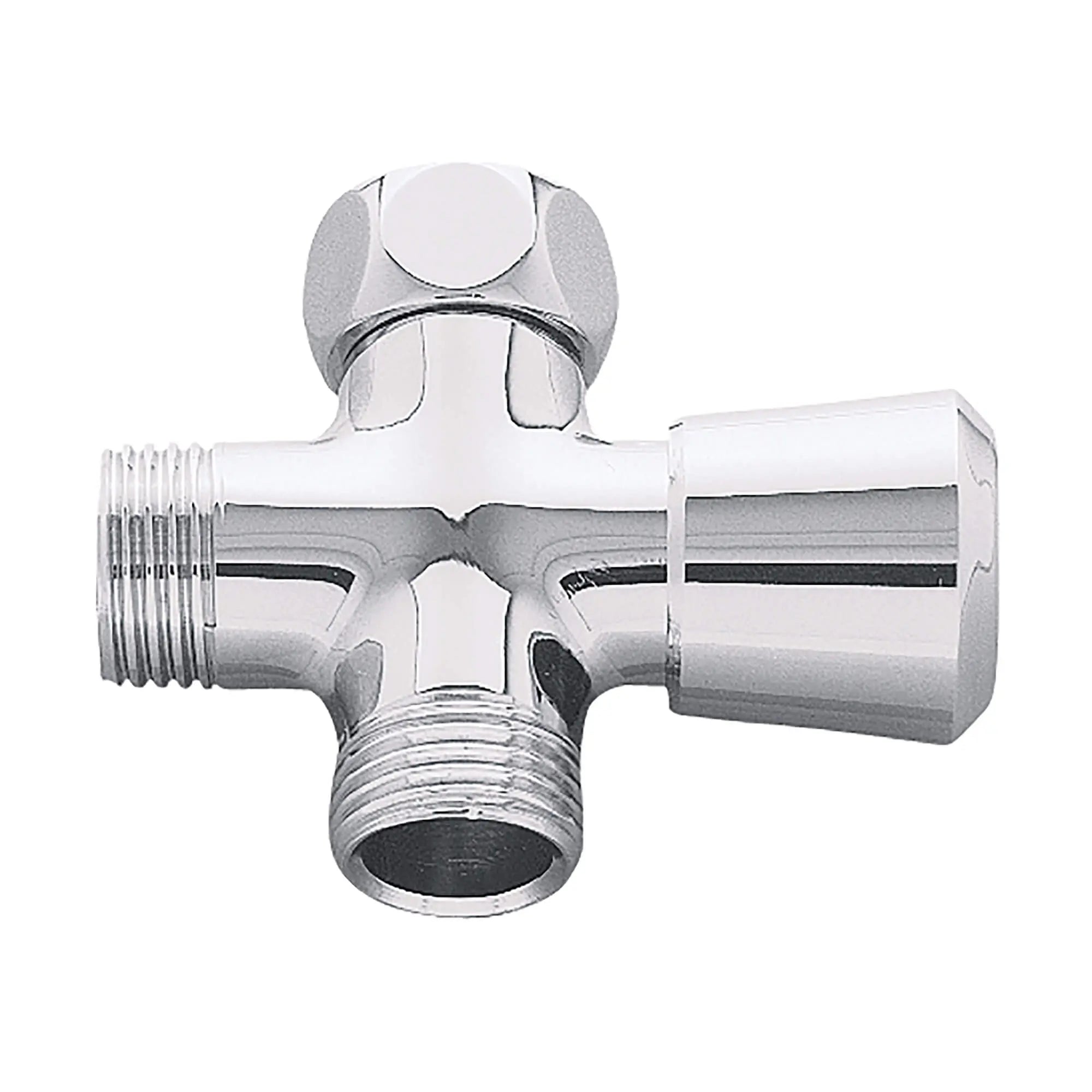 Raccord inverseur pour bras de douche // CHROME STARLIGHT GROHE // 14374_28036000-2-way-diverter-starlight-chrome_0_CDNwebp.webp