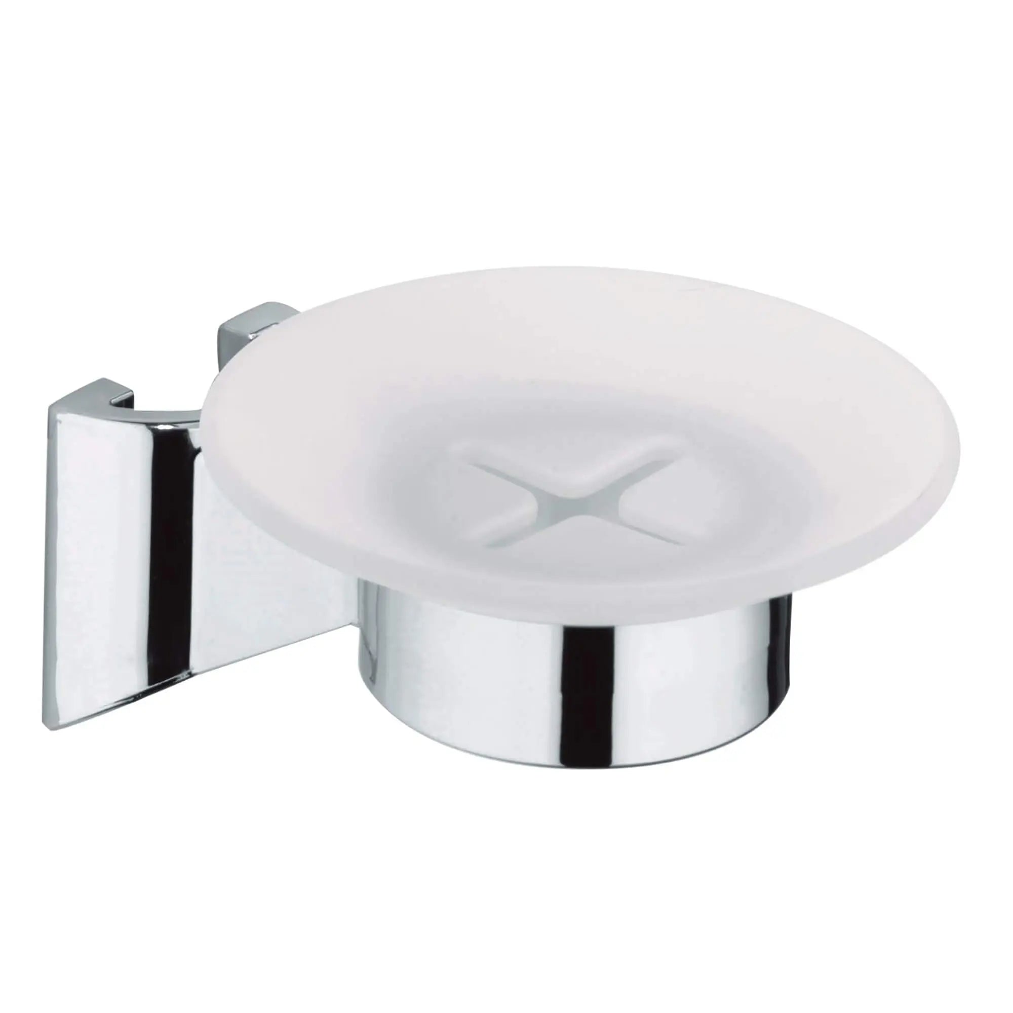 Porte-savon // CHROME STARLIGHT GROHE // 14414_28186000-Relexa_Cosmopolitan-Soap_Dish_0_CDNwebp.webp