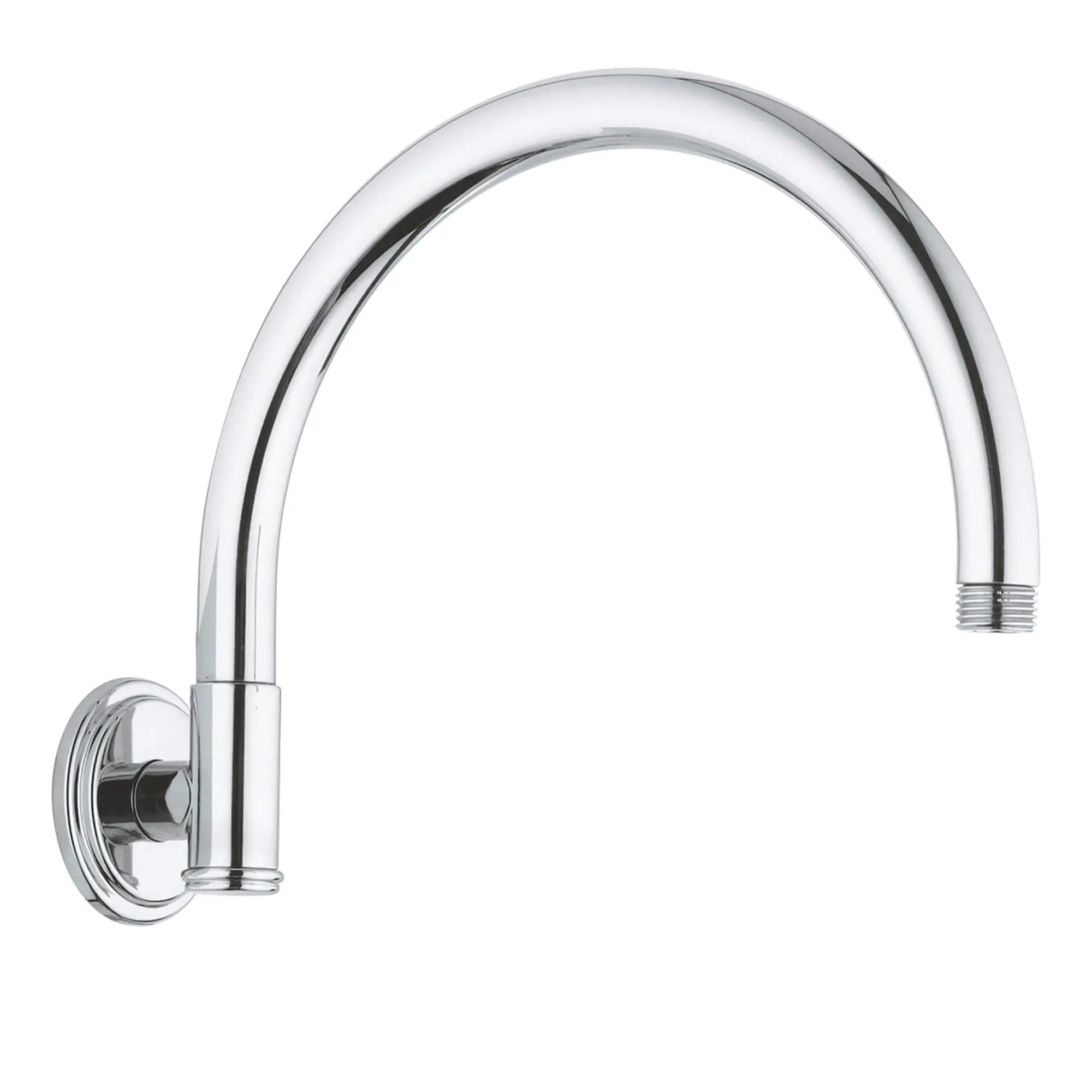 Rainshower Bras de douche Retro de 10 po // CHROME STARLIGHT GROHE // 14464_28383000-rainshower-rustic-10-inch-retro-shower-arm-starlight-chrome-2_0_CDNwebp.webp