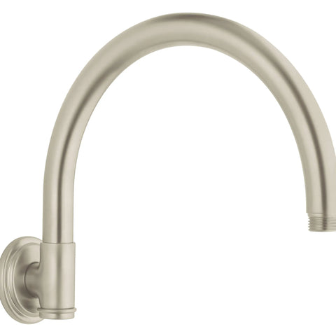 Rainshower Bras de douche Retro de 10 po - Nickel brossé InfinityFinish