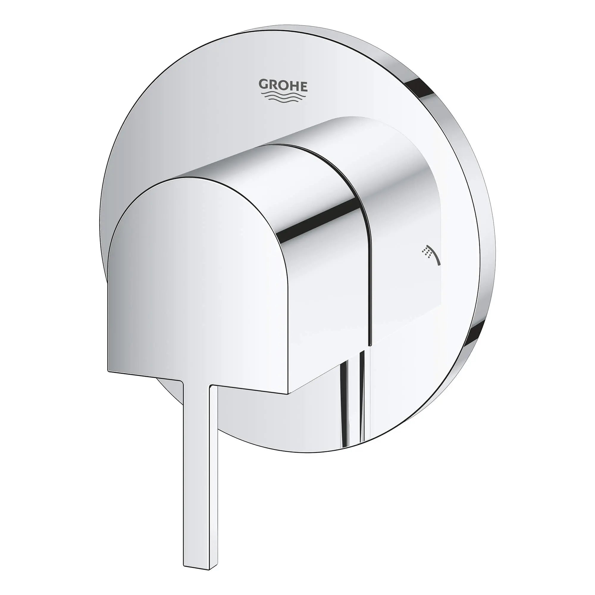 Inverseur à 2 voies // CHROME STARLIGHT GROHE // 1450_29227003-2-way-diverter-trim-enviro-1_0_CDNwebp.webp
