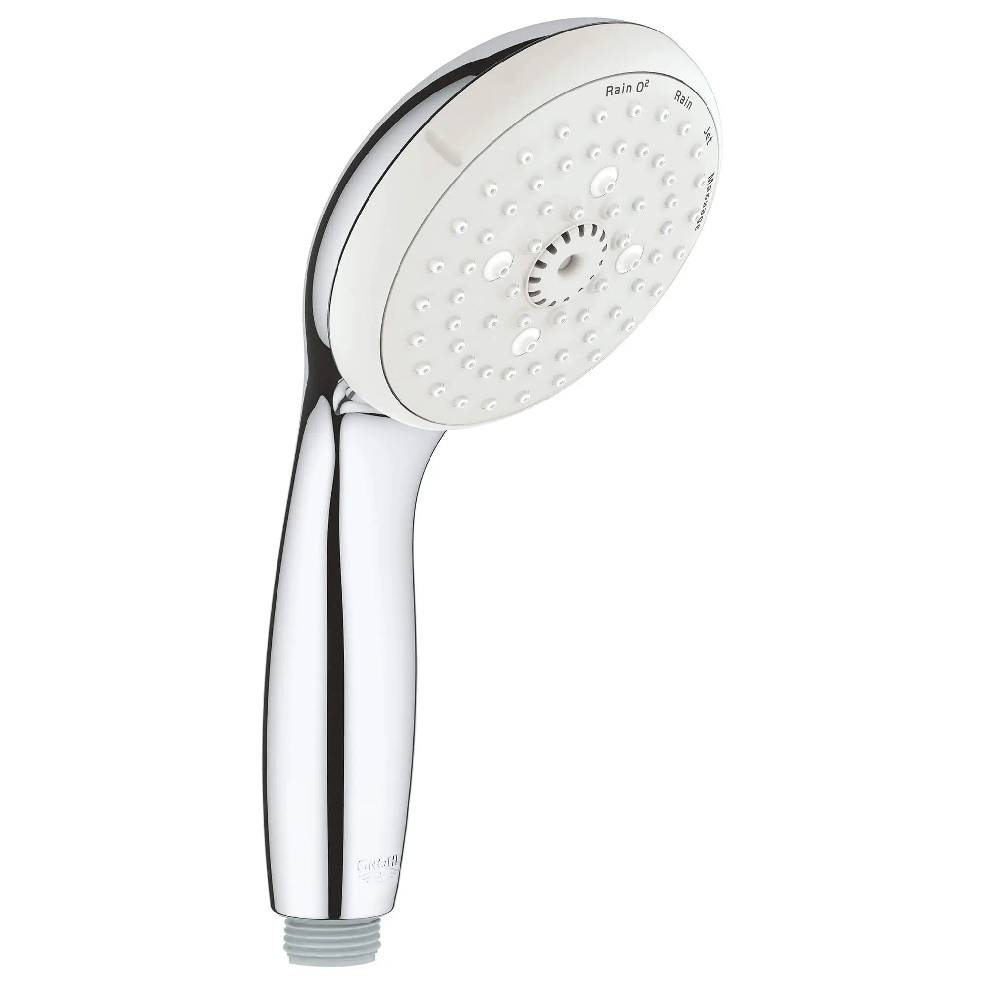 Tempesta Contemporary 100 Douchette - 4 jets d’aspersion // CHROME STARLIGHT GROHE // 14510_28421002-tempesta-100-hand-shower-4-sprays-starlight-chrome_0_CDNwebp.webp