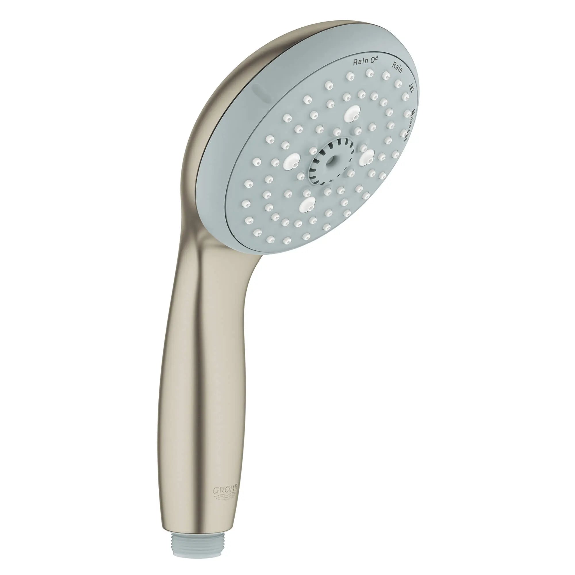 Tempesta 100 Douchette, 4 jets, 9,5L // NICKEL BROSSÉ INFINITYFINISH // 14513_28421en1-tempesta-100-hand-shower-4-sprays-brushed-nickel-infinityfinish_0_CDNwebp.webp