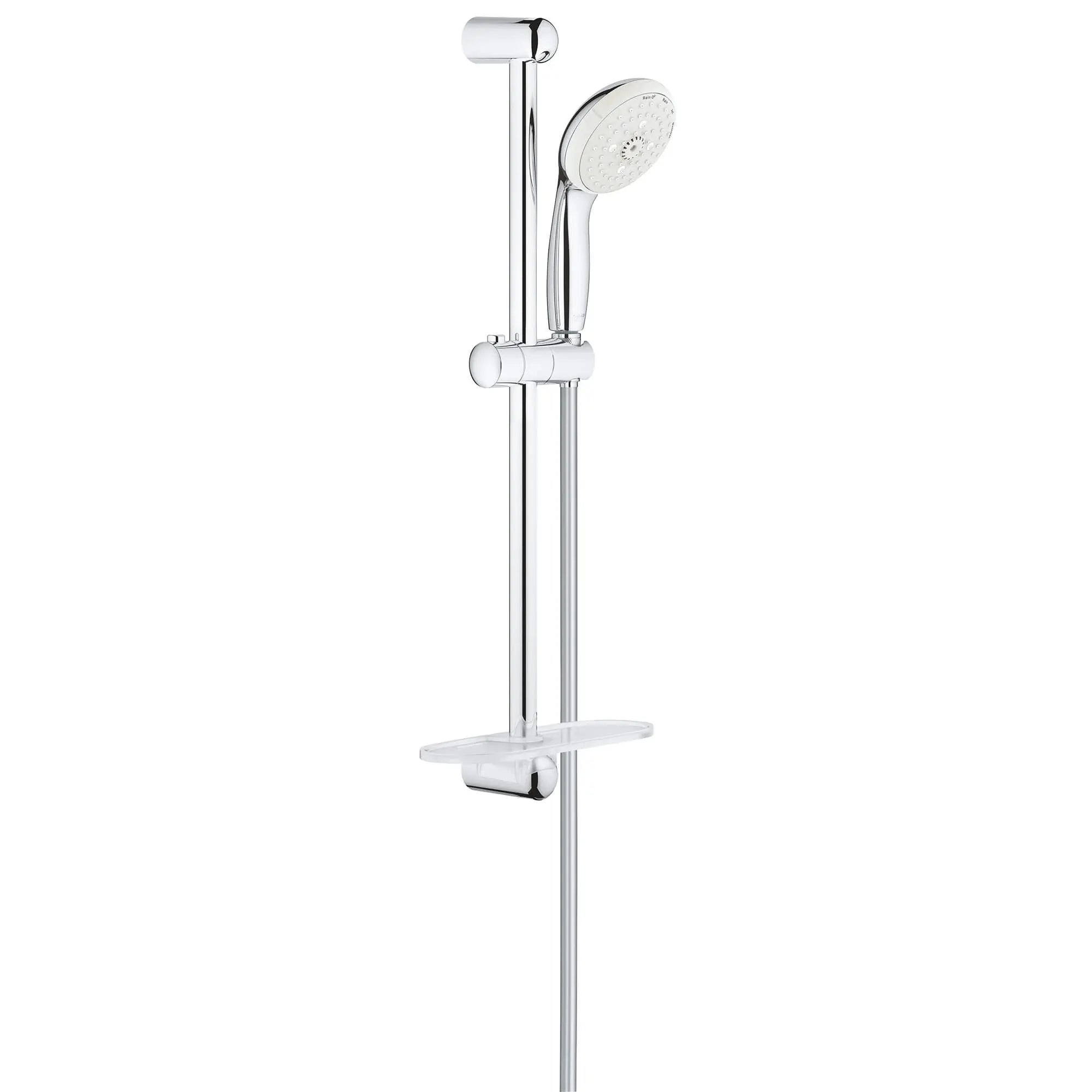 Tempesta Contemporary 100 Ensemble de douche – 4 jets d’aspersion // CHROME STARLIGHT GROHE // 14515_28436002-tempesta-100-shower-rail-set-4-sprays-starlight-chrome_0_CDNwebp.webp
