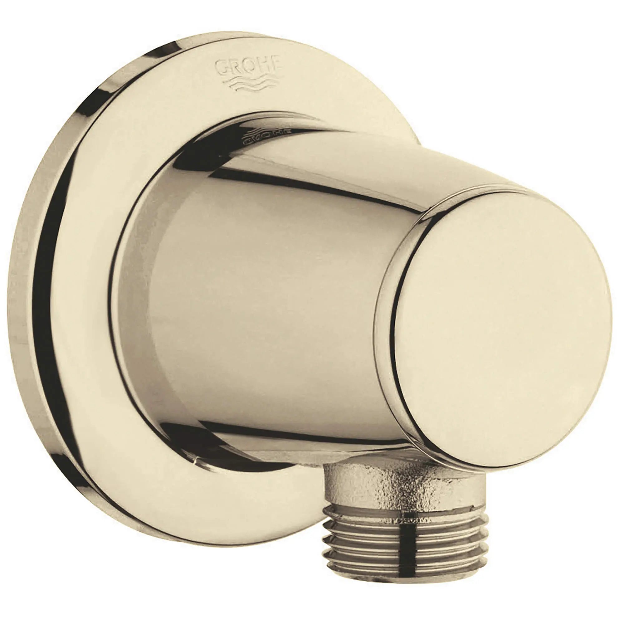 Raccord-union Movario // LAITON POLI // 14548_28459r00-movario-shower-wall-union-12-inch-polished-brass_0_CDNwebp.webp