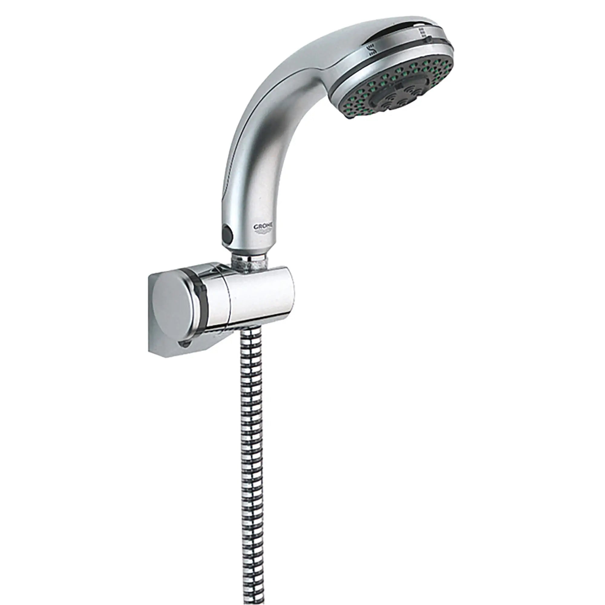 Porte-douchette mural amovible // CHROME STARLIGHT GROHE // 14621_28623000-relexa-wall-hand-shower-holder-starlight-chrome-8_0_CDNwebp.webp