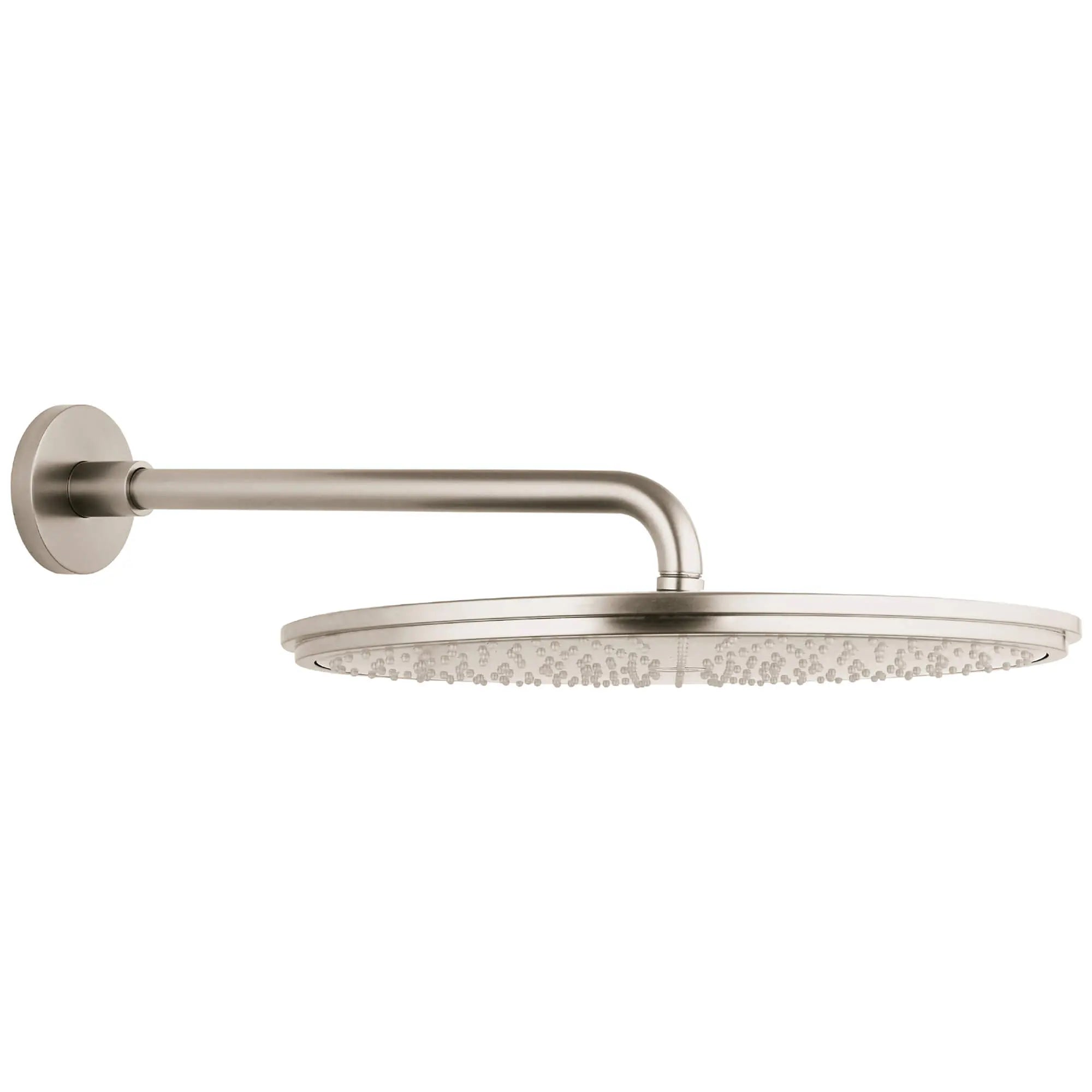 Rainshower Cosmopolitan 400 Pomme de douche géante - 1 jet d’aspersion // NICKEL BROSSÉ INFINITYFINISH // 14662_28783en0-rainshower-cosmopolitan-400-shower-head-1-spray-brushed-nickel-infinityfinish-2_0_CDNwebp.webp