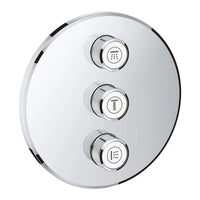 [29122000] Triple Volume Control Trim - GROHE StarLight Chrome