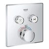 [29141000] Dual Function Thermostatic Valve Trim - GROHE StarLight Chrome