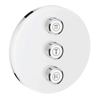 [29152LS0] Triple Volume Control Trim - Moon White
