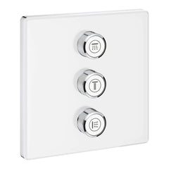 [29158LS0] Triple Volume Control Trim - Moon White