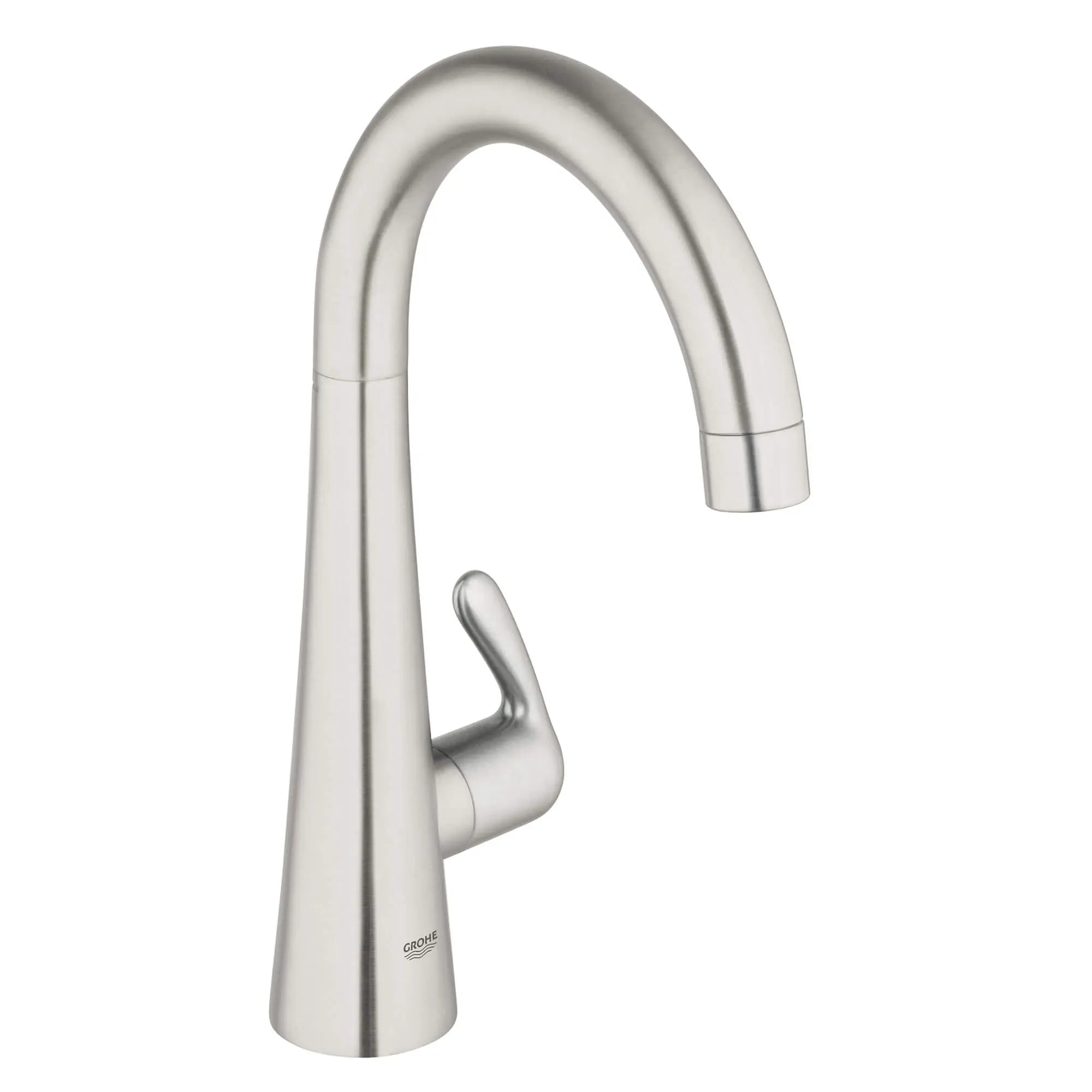 Ladylux³ Robinet d'eau froide // INOX // 14846_30026sd0-ladylux3-kitchen-faucet-grohe-realsteel_0_CDNwebp.webp