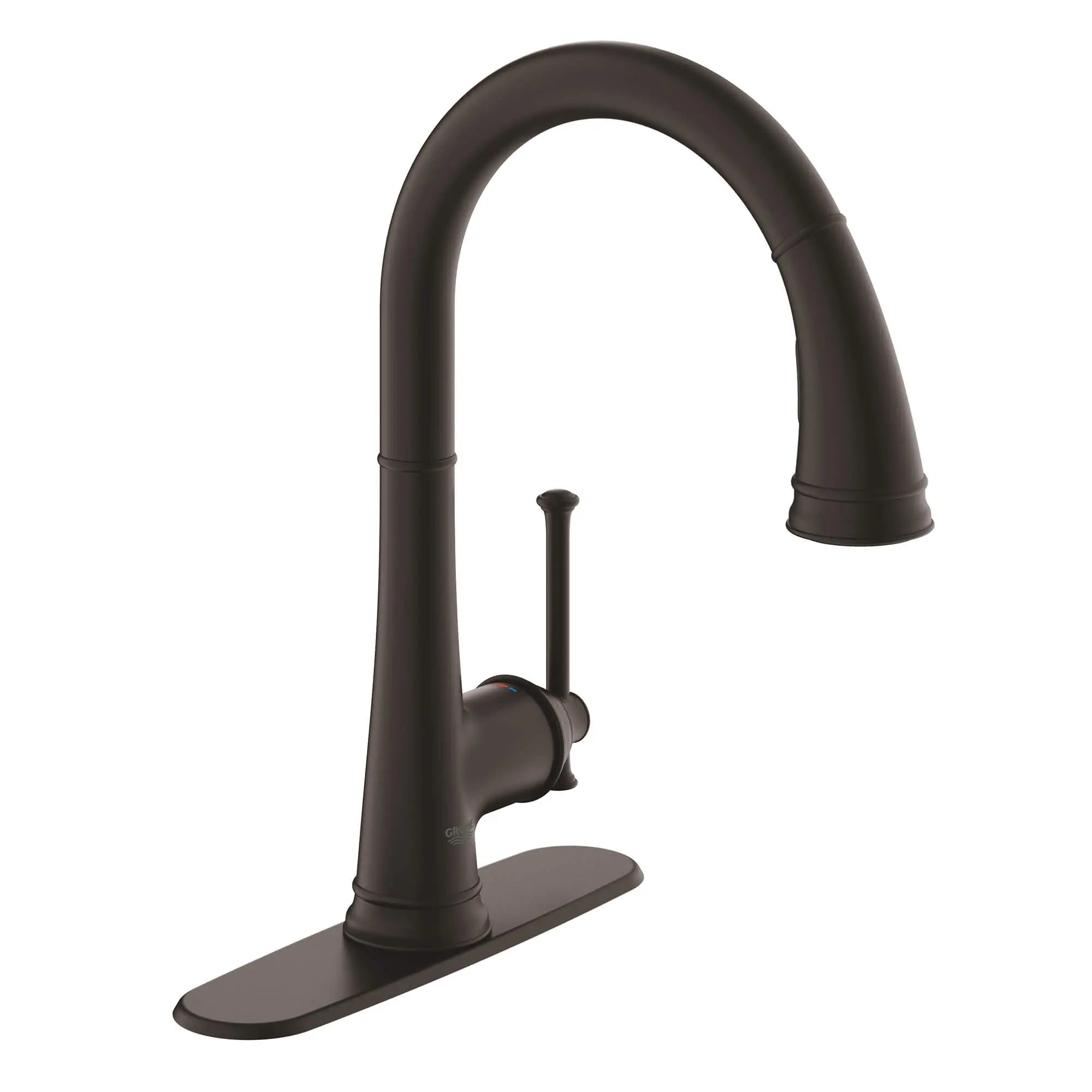 Joliette Robinet à douchette rétractable double jet // ANTIQUE BRONZE // 14875_30210zc1-joliette-single-handle-kitchen-faucet-antique-bronze_0_CDNwebp.webp