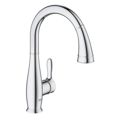 Parkfield Robinet à douchette rétractable double jet - Chrome StarLight GROHE