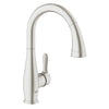 [30213DC1] Single-Handle Pull Down Kitchen Faucet Dual Spray 1.75 GPM - GROHE StarLight Chrome