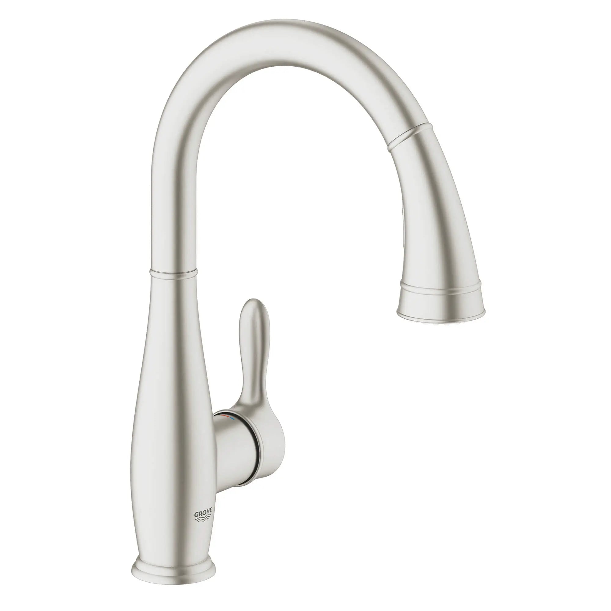 Parkfield Robinet à douchette rétractable double jet // SUPERACIER INFINITYFINISH // 14886_30213dc1-parkfield-single-handle-kitchen-faucet-supersteel-infinityfinish_0_CDNwebp.webp
